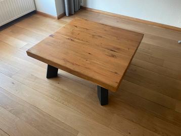Massief Eiken Salontafel - Onverwoestbaar! beschikbaar voor biedingen