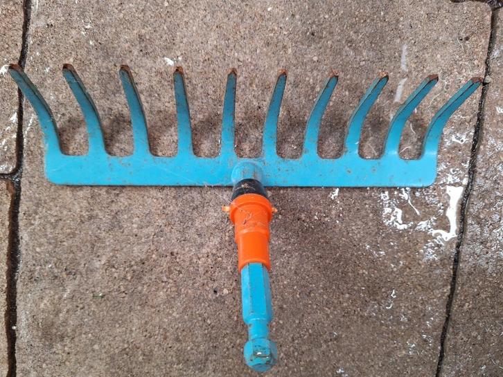 Gardena Hark, Tuin en Terras, Hand-tuingereedschap, Gebruikt, Hark, Ophalen
