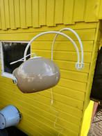 Retro dijkstra dubbele boog lamp, wandlamp., Ophalen, Gebruikt, Metaal