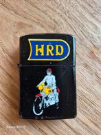 Vintage HRD Aansteker met Motorfiets Afbeelding, Ophalen of Verzenden, Gebruikt, Aansteker