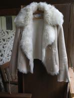 Patricia Pepe korte winterjas faux fur / vegan leather, Kleding | Dames, Jassen | Winter, Ophalen, Wit, Maat 42/44 (L), Zo goed als nieuw