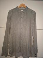 Grijs overhemd printje mt.xxl zgan merk refill, Refill, Ophalen of Verzenden, Zo goed als nieuw, Overige halswijdtes
