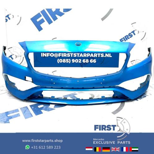 W176 BUMPER FACELIFT AMG VOORBUMPER BLAUW ZWART WIT GRIJS GR, Auto-onderdelen, Carrosserie en Plaatwerk, Bumper, Mercedes-Benz