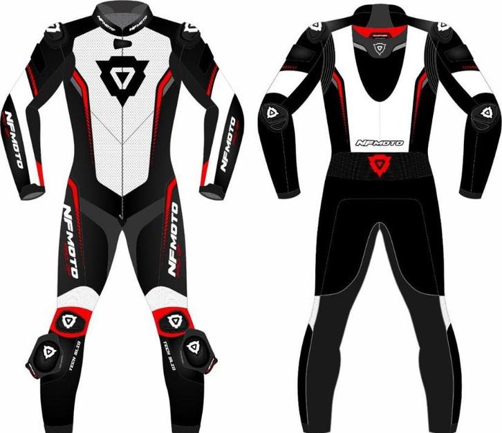 NFmoto ProGP 1-delig motorpak, Motoren, Kleding | Motorkleding, Overall, Heren, Nieuw met kaartje, Ophalen of Verzenden