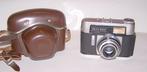 Vintage Zeiss Ikon Colora F met leren camerafoudraal. Izgs., Ophalen of Verzenden, Zo goed als nieuw, Compact, Overige Merken