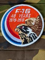 40 jaar F16 Fighting Falcon 1979-2019, Ophalen of Verzenden, Nieuw, Patch, Badge of Embleem