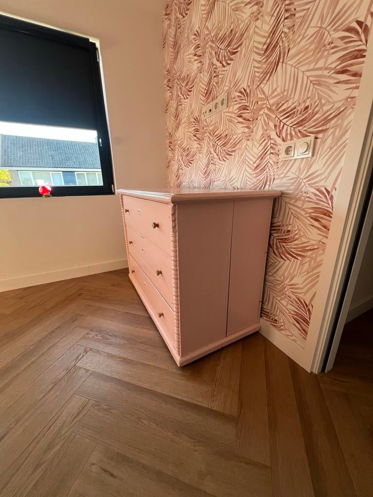 Biedermeier Commode - Charmant en Functioneel, Gebruikt, Met lade(s), 25 tot 50 cm, Overige houtsoorten