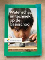 Pabo boek Wetenschap en techniek op de basisschool, Zo goed als nieuw, H. van Keulen; I. Oosterheert, Beta, HBO