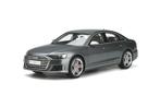 Audi S8 Quattro Daytonagrijs Metallic 2020 GT Spirit GT856, Hobby en Vrije tijd, Modelauto's | 1:18, Nieuw, Overige merken, Auto