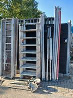 Gebruikt smal rolsteiger Skyworks 8.2 meter werkhoogt 75x250, Ophalen, Gebruikt, Rolsteiger of Kamersteiger, 5 meter of hoger