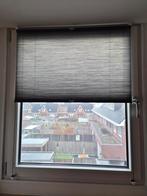 Plisse gordijnen antraciet (2 keer), Huis en Inrichting, Zo goed als nieuw, 150 tot 200 cm, 50 tot 100 cm, Ophalen of Verzenden