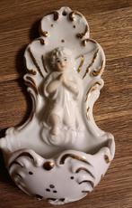 Vintage Wijwaterbakje met Engel, Antiek en Kunst, Ophalen of Verzenden