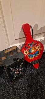 Petroleum tankje en blaasbalg leuk voor bij een kachel, Ophalen, Overige brandstoffen, Petroleumkachel