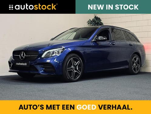 Mercedes-Benz C-Klasse Estate 300e AMG Night | Panorama | He, Auto's, Mercedes-Benz, Bedrijf, Te koop, C-Klasse, ABS, Achteruitrijcamera