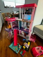 Groot Barbie droomhuis PARTYMODUS! en MUZIEK!en accessoires, Ophalen of Verzenden, Zo goed als nieuw, Barbie