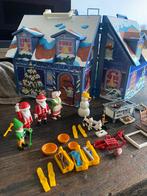 Playmobil draagbaar kersthuis incl accesoires, Kinderen en Baby's, Speelgoed | Playmobil, Ophalen of Verzenden, Zo goed als nieuw