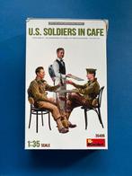MiniArt	35406	U.S. Soldiers in Cafe	1/35, Ophalen of Verzenden, Nieuw, 1:35 tot 1:50