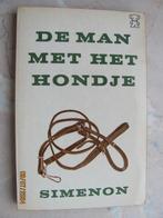 SIMENON de Man met het Hondje Zwarte Beertjes 812 1965 IZGS, België, Ophalen of Verzenden, Zo goed als nieuw, Georges Simenon