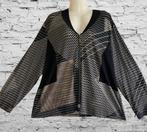 DORIISTREICH Apart stretch vestje 52, Verzenden, Nieuw, Zwart, Jas of Mantel