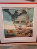 Litho van een gezicht door Salvador Dali, Antiek en Kunst, Ophalen of Verzenden