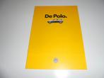 brochure Volkswagen Polo driedeurs  1985, Verzenden, Zo goed als nieuw, Overige merken