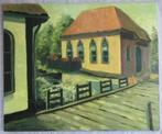 Schilderij olieverf op linnen., Ophalen of Verzenden