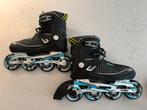 Skeelers mt 40 dames inlineskates met beschermers, Zo goed als nieuw, Inline skates 4 wielen, Dames, Ophalen