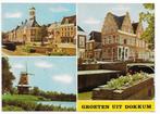 Dokkum Gelopen Ansichtkaart ( B5740), Ophalen of Verzenden, 1980 tot heden, Gelopen