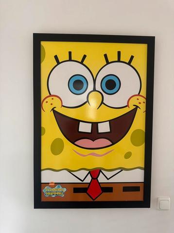 Sponge bob in lijst  beschikbaar voor biedingen