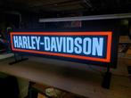 Grote dubbelzijdige Harley Davidson lichtbak, Ophalen of Verzenden, Zo goed als nieuw, Lichtbak of (neon) lamp