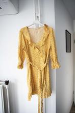 Gele jurk bloemenpatroon Circle of Trust maat M, als nieuw, Kleding | Dames, Maat 38/40 (M), Verzenden, Geel, Zo goed als nieuw