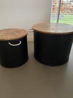 Salontafeltjes, Huis en Inrichting, Ophalen, 50 tot 100 cm, Rond, Zo goed als nieuw