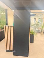 Geluidsdempend bureau scherm - Zwart - 180x60cm, Ophalen