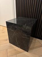 Westwing Bijzettafel Marmerlook - Zo goed als nieuw!, Ophalen of Verzenden, Zo goed als nieuw, Rond, Minder dan 55 cm