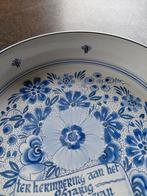 Antieke Schaal - Ter Herinnering 25 Jaar Huwelijk, Ophalen of Verzenden