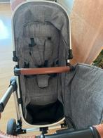 Beeyu titanium grey kinderwagen 3 in 1, Kinderen en Baby's, Kinderwagens en Combinaties, Zo goed als nieuw, Combiwagen, Verstelbare duwstang