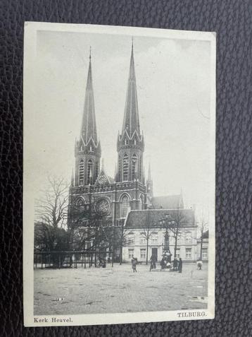 ansichtkaart van Tilburg ; Kerk op de Heuvel.