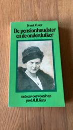 De pensionhoudster en de onderduiker,  frank visser, Ophalen of Verzenden, Gelezen