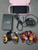 Nintendo Switch met 2 extra controllers, Ophalen of Verzenden, Zo goed als nieuw, Met 2 controllers, Switch 2019 Upgrade