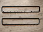 Kapstok wand zwart 100 cm x 8 cm x 16 cm, Wandkapstok, Gebruikt, Ophalen of Verzenden, Minder dan 100 cm