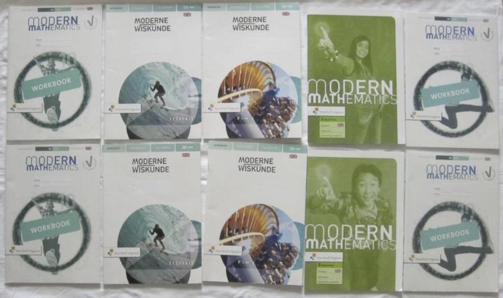 Moderne wiskunde / Modern mathematics workbook VWO 1 + 2 + 3, Boeken, Schoolboeken, Zo goed als nieuw, Wiskunde A, VWO, Ophalen