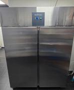 Ecofrost RVS Horeca Vrieskast GN 1410L – Dubbele deur, Vrijstaand, 90 cm of meer, Vrieskast, 160 cm of meer