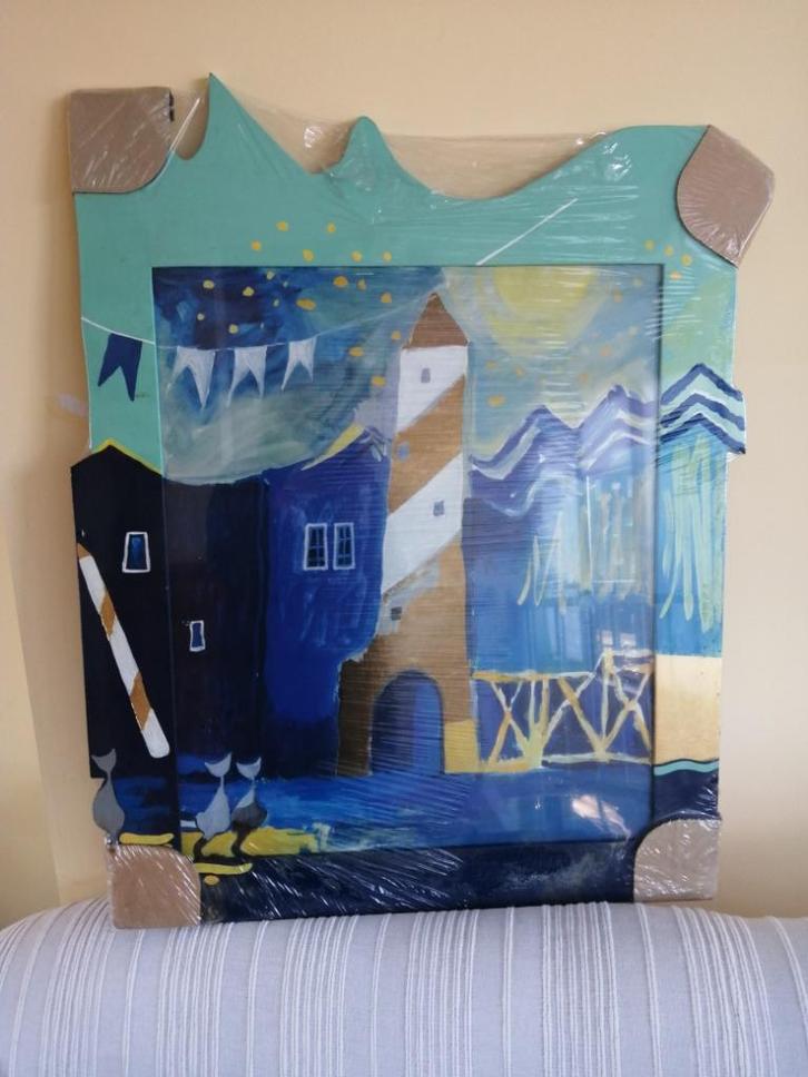 Rosina Wachtmeister: vuurtoren, Antiek en Kunst, Kunst | Litho's en Zeefdrukken, Ophalen of Verzenden