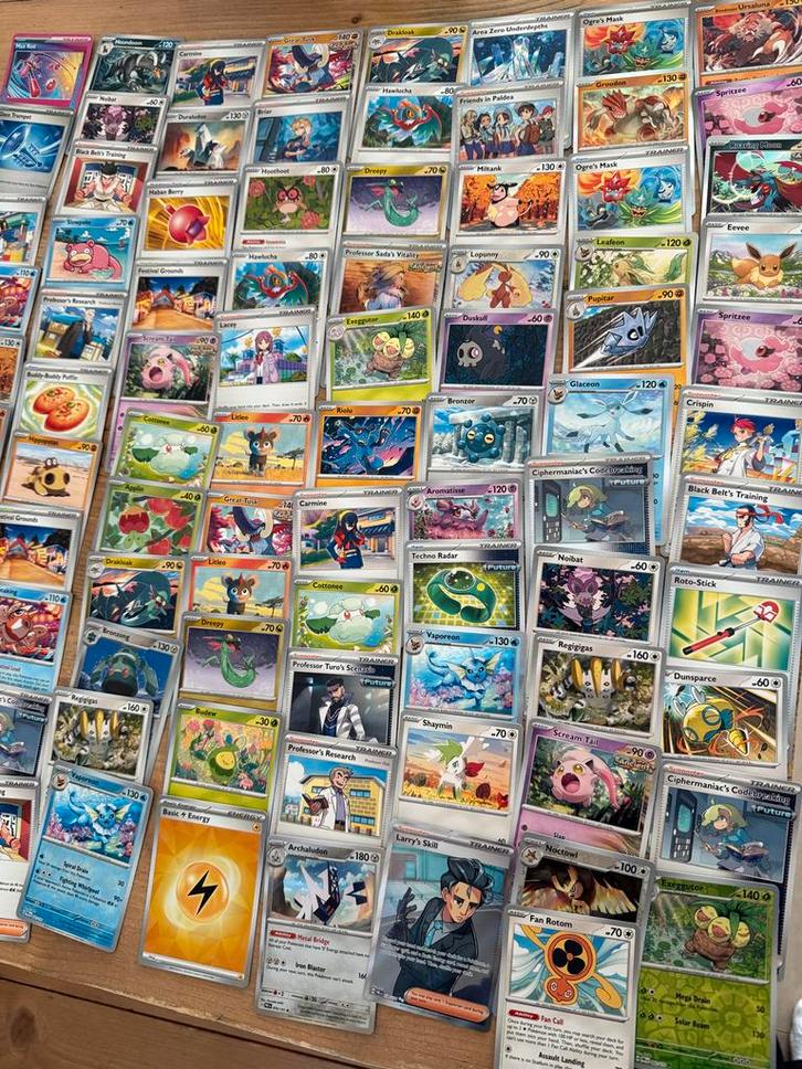 Pokemon Kaarten Prismatic Evolution, Hobby en Vrije tijd, Verzamelkaartspellen | Pokémon, Gebruikt, Meerdere kaarten, Foil, Ophalen of Verzenden