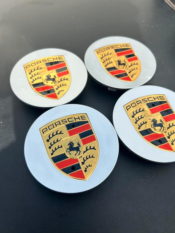 Porsche 911 Boxster Cayman Panamera Cayenne Wieldoppen, Auto diversen, Wieldoppen, Zo goed als nieuw, Verzenden