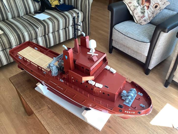 Spaanse Sleper varend model schaal 1:50, Hobby en Vrije tijd, Modelbouw | Boten en Schepen, Zo goed als nieuw, 1:32 tot 1:50, Overige merken