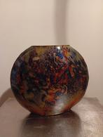 Decoratieve vaas met uniek kleurenpatroon, Huis en Inrichting, Woonaccessoires | Vazen, Overige materialen, Gebruikt, Overige kleuren
