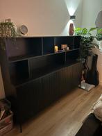 Mooie zwarte dressoir kast, Antiek en Kunst, Antiek | Meubels | Kasten, Ophalen