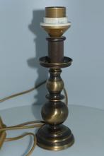 Vintage Amedi verlichting bronzen lampenvoet + fitting brons, Ophalen of Verzenden, Zo goed als nieuw, Metaal, Minder dan 50 cm