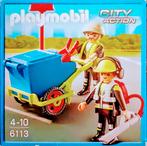 City Action Team Stadsreinigers 6113, Kinderen en Baby's, Speelgoed | Playmobil, Ophalen of Verzenden, Zo goed als nieuw, Complete set